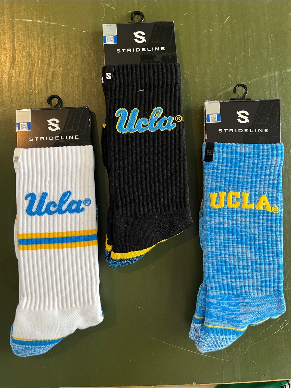 UCLA Crew Socks -NCAA